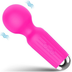 Generique Mini Wand Touch 10cm Rose